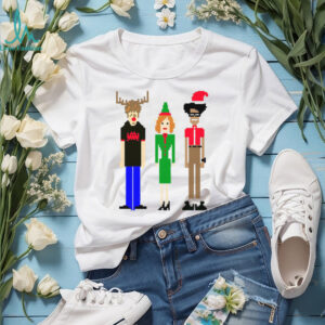 8 Bit Christmas IT Crowd T Shirt
