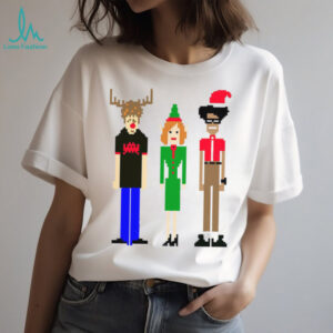 8 Bit Christmas IT Crowd T Shirt