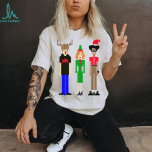 8 Bit Christmas IT Crowd T Shirt