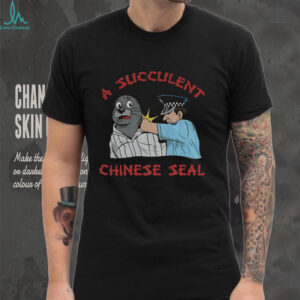 A Succulent Chinese Seal cartoon shirt