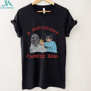 A Succulent Chinese Seal cartoon shirt