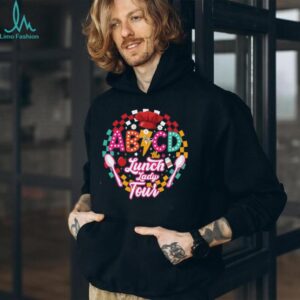 ABCD The Lunch Lady Tour T Shirt Cafeteria Crew Gift