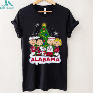 Alabama Crimson Tide Peanuts Snoopy & Friends Christmas Sweater