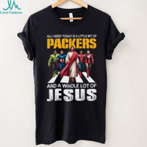 All I Need Today Is A Little Bit Of Packers And A Whole Lot Of Jesus T Shirt