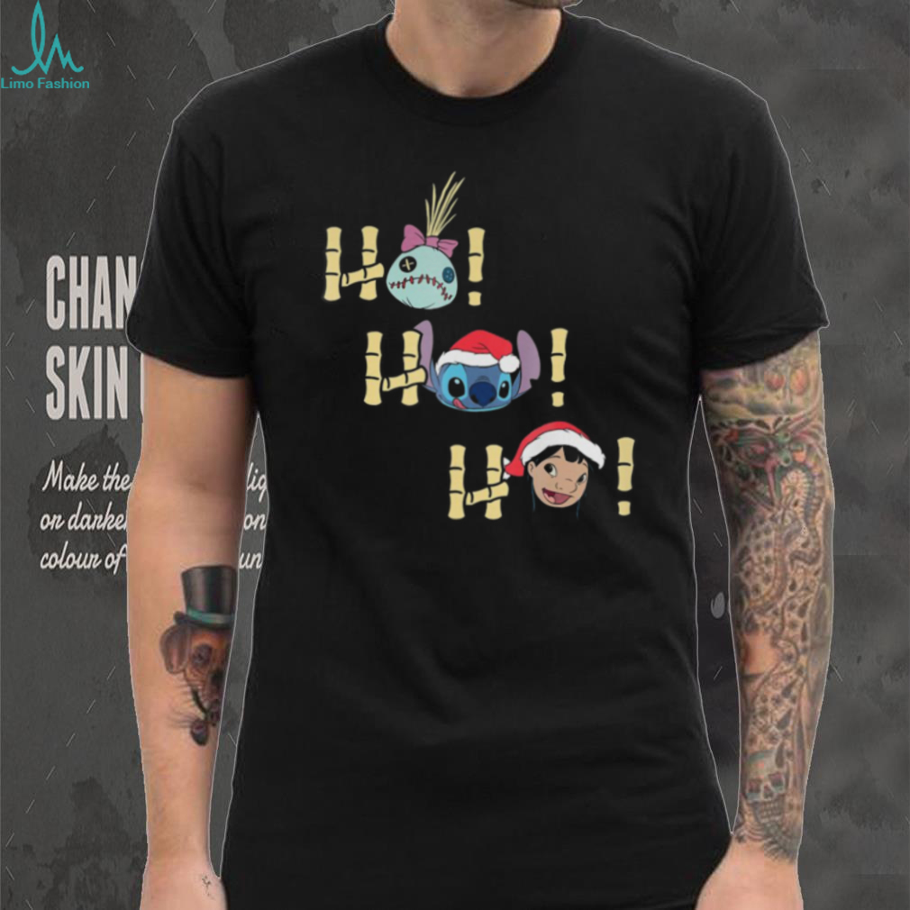 Alo Ho Ho Ho Ha Lilo & Stitch Christmas Sweatshirt Alo Ho Ho Ho Ha Lilo & Stitch Christmas Sweatshirt