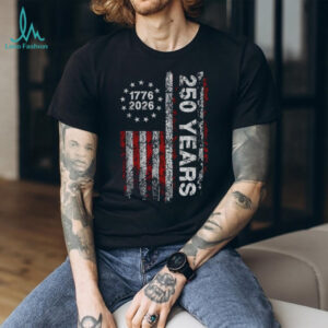 American flag 250 Years 1776 2026 vintage shirt