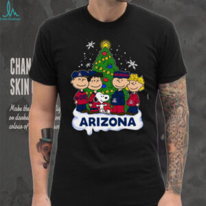 Arizona Wildcats Peanuts Snoopy and Friends Christmas Sweater