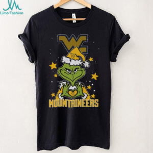 Awesome The Grinch Love Heart 2025 Mountaineers shirt