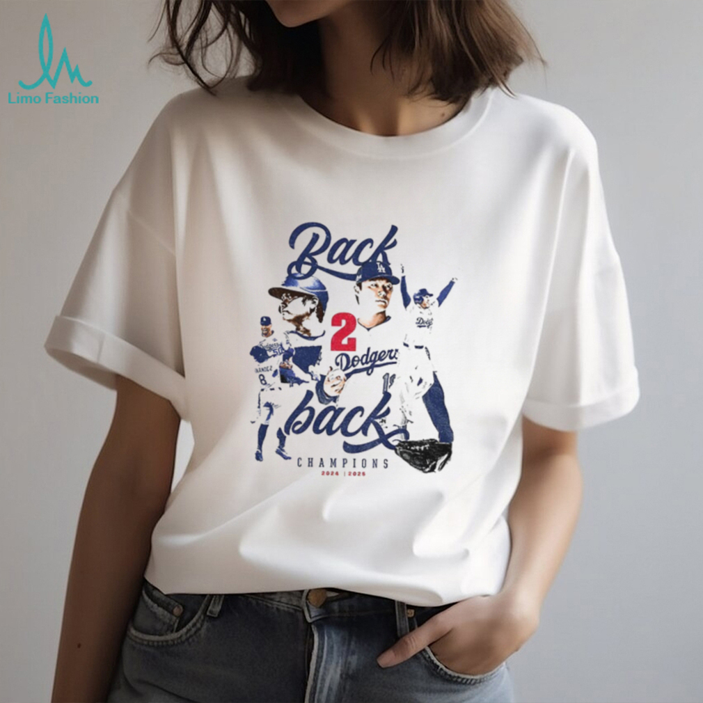 Back 2 Back Los Angeles Dodgers World Series Champions 2025 MLB Baseball shirt Back 2 Back Los Angeles Dodgers World Series Champions 2025 MLB Baseball shirt