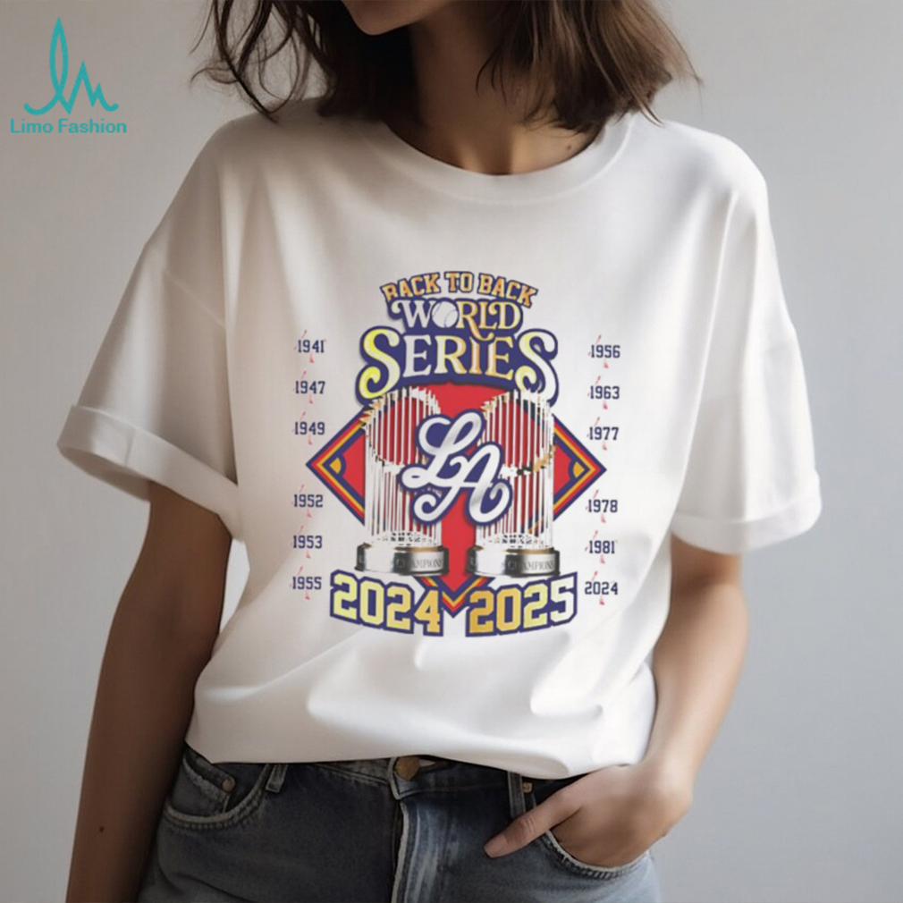 Back to Back World Series Champions 2025 LA Dodgers Baseball shirt Back to Back World Series Champions 2025 LA Dodgers Baseball shirt