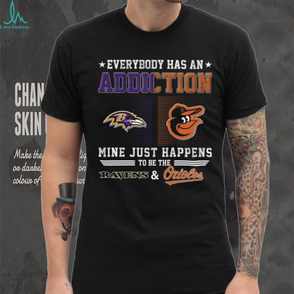 Baltimore Football & Baseball Fan Tee Baltimore Football & Baseball Fan Tee