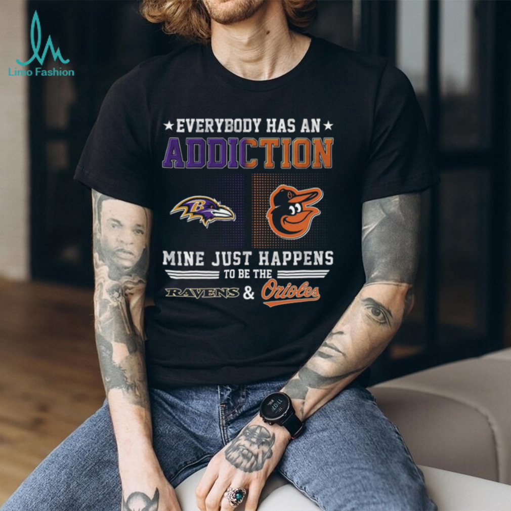 Baltimore Football & Baseball Fan Tee Baltimore Football & Baseball Fan Tee