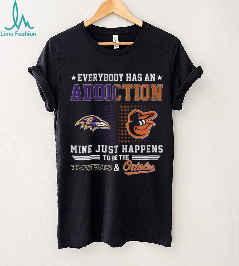 Baltimore Football & Baseball Fan Tee Baltimore Football & Baseball Fan Tee