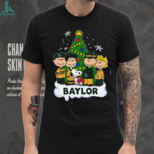 Baylor Bears Peanuts Christmas Tree Shirts
