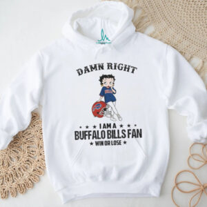 Betty Boop NFL Buffalo Bills Win Or Lose Fan Apparel
