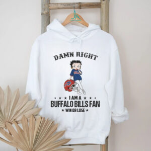 Betty Boop NFL Buffalo Bills Win Or Lose Fan Apparel