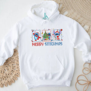 Blue Christmas Cartoon Movie Merry Stitchmas shirt