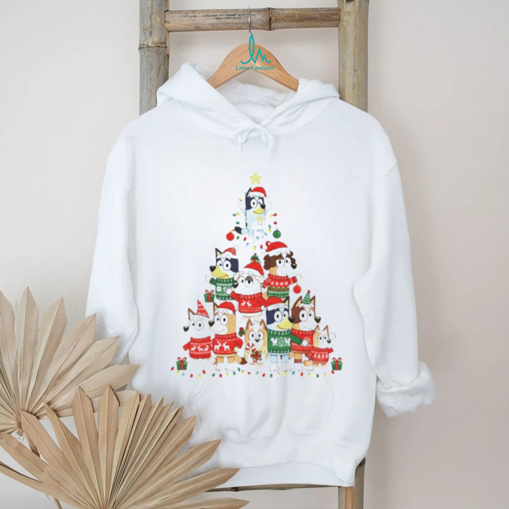 Bluey Family Christmas tree shirt Bluey Family Christmas tree shirt