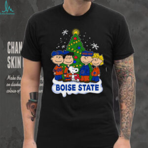 Boise State Peanuts Christmas Crewneck Shirt