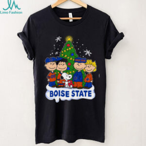 Boise State Peanuts Christmas Crewneck Shirt