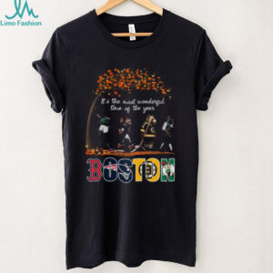 Boston Sports Teams It's the Most Wonderful Time of the Year T Shirt