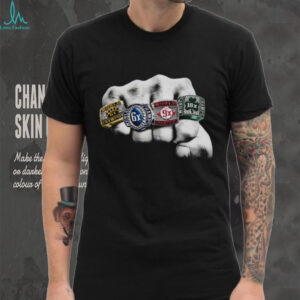 Boston Sports Teams Kiss The Rings Champions shirt