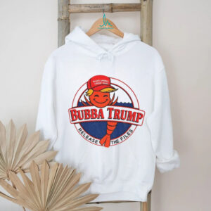 Bubba Trump Shrimp Character Maga red hat Epstein Release The Files shirt