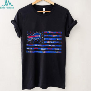 Buffalo Bills American Flag T Shirt