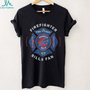 Buffalo Bills Firefighter Maltese Cross T Shirt