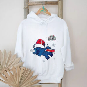 Buffalo mascot Santa hat Buffalo Bills Merry Christmas 2025 shirt