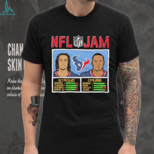 C.J. Stroud and Nick Chubb NFL Jam Houston Texans shirt