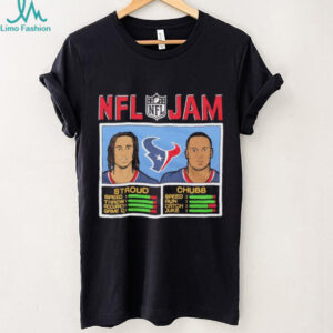 C.J. Stroud and Nick Chubb NFL Jam Houston Texans shirt