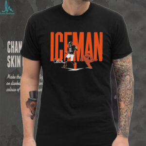 Caleb Williams Iceman nicknames for a Bears quarterback signature shirt