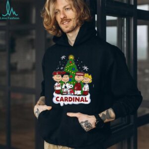 Cardinal Peanuts Snoopy and Friends Christmas Shirt