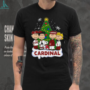 Cardinal Peanuts Snoopy and Friends Christmas Shirt