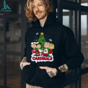 Cardinals Peanuts Snoopy and Friends Christmas Shirt