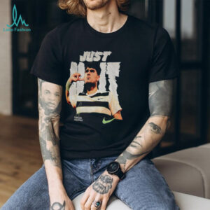 Carlos Alcaraz China Season Just do it Nike logo signature shirt