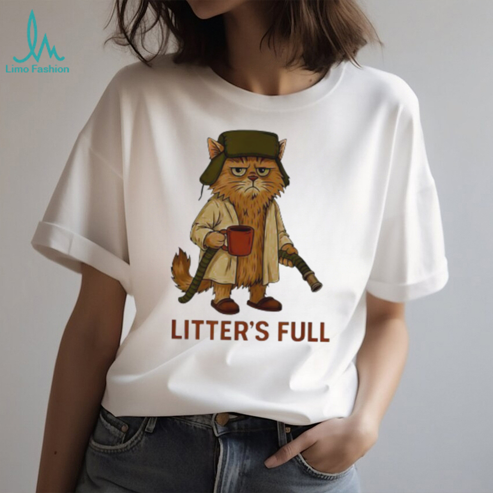 Cat litter’s full shirt Cat litter’s full shirt