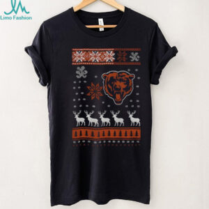 Chicago Bears NFL Football 2025 logo Merry Christmas shirt