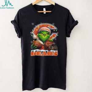 Chicago Bears The Grinch ugly holiday T Shirt