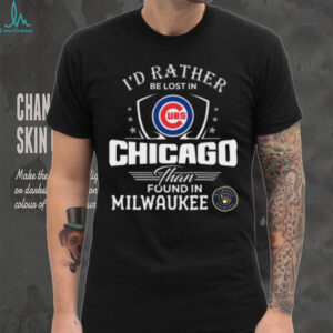Chicago Cubs vs. Milwaukee Brewers Rivalry T Shirt
