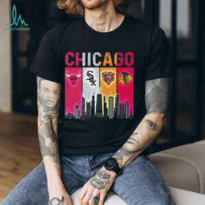 Chicago Sports Skyline T Shirt