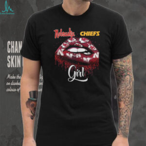 Chiefs Girl Leopard Kansas City Women's Football Shirt