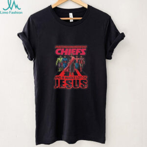 Chiefs and Jesus Walking Together shirt