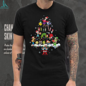 Children's Book Christmas Tree T Shirt