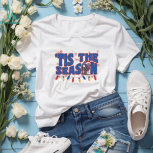 Christmas Buffalo Tis the season Football T Shirt