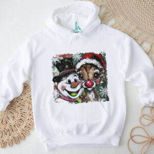 Christmas Snowman And Reindeer shirt