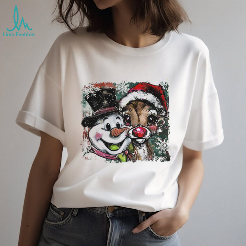 Christmas Snowman And Reindeer shirt Christmas Snowman And Reindeer shirt