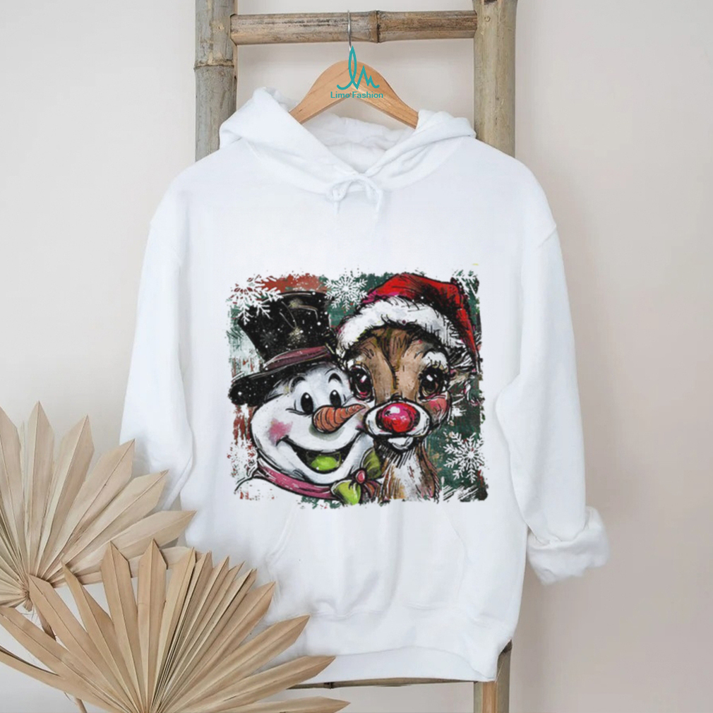 Christmas Snowman And Reindeer shirt Christmas Snowman And Reindeer shirt