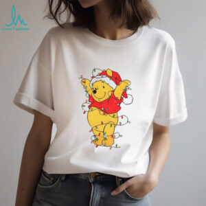 Christmas light Winnie The Pooh shirt